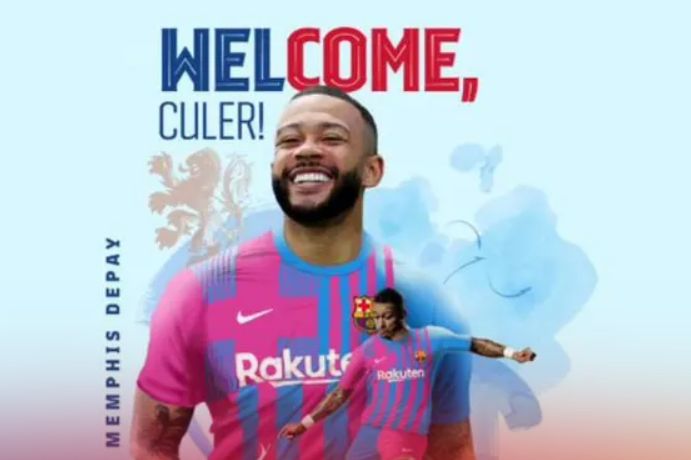 Memphis Depay is a Barcelona player