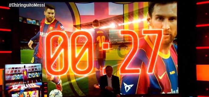 Lionel Messi exit announced on El Chiringuito