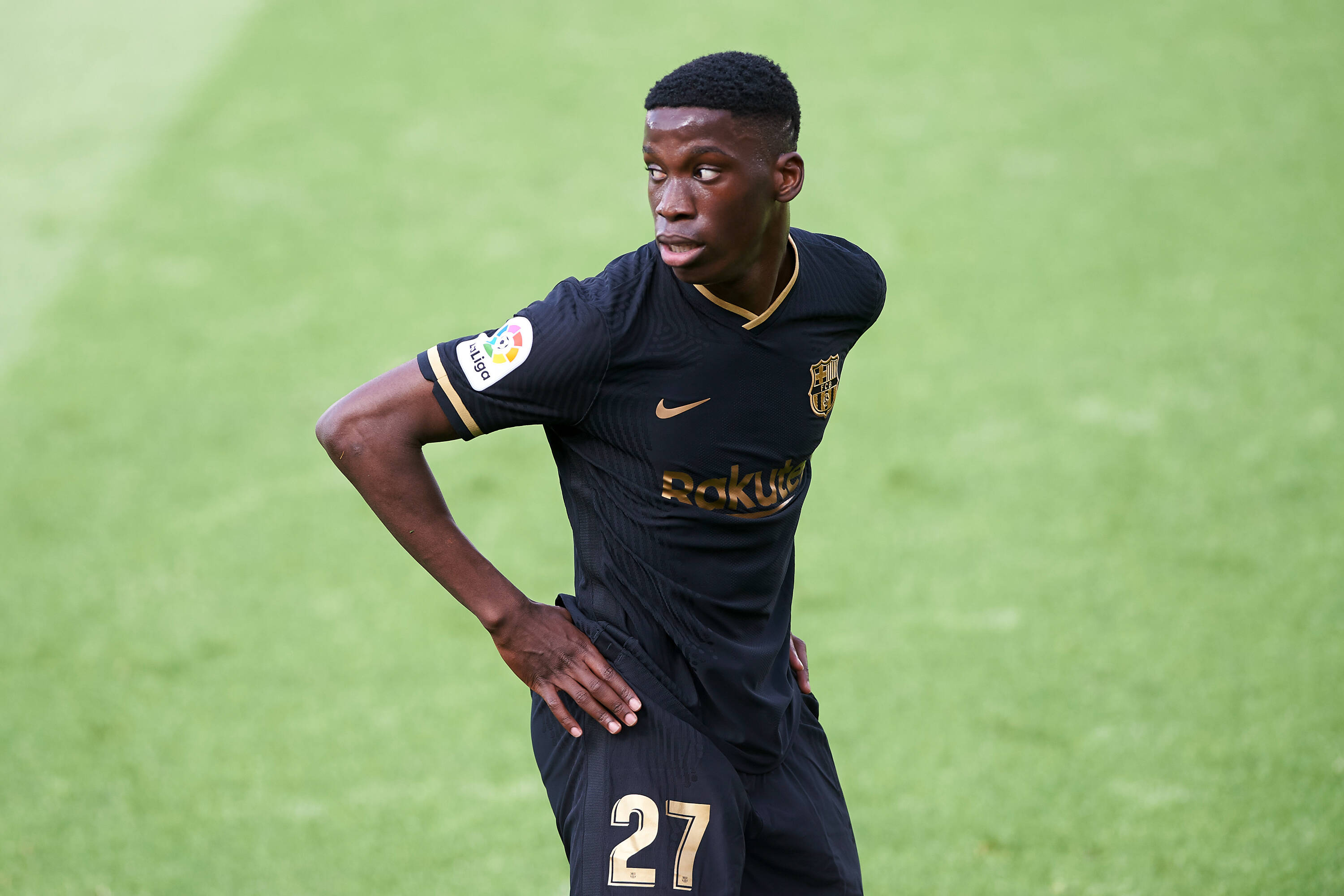 Ilaix Moriba of FC Barcelona