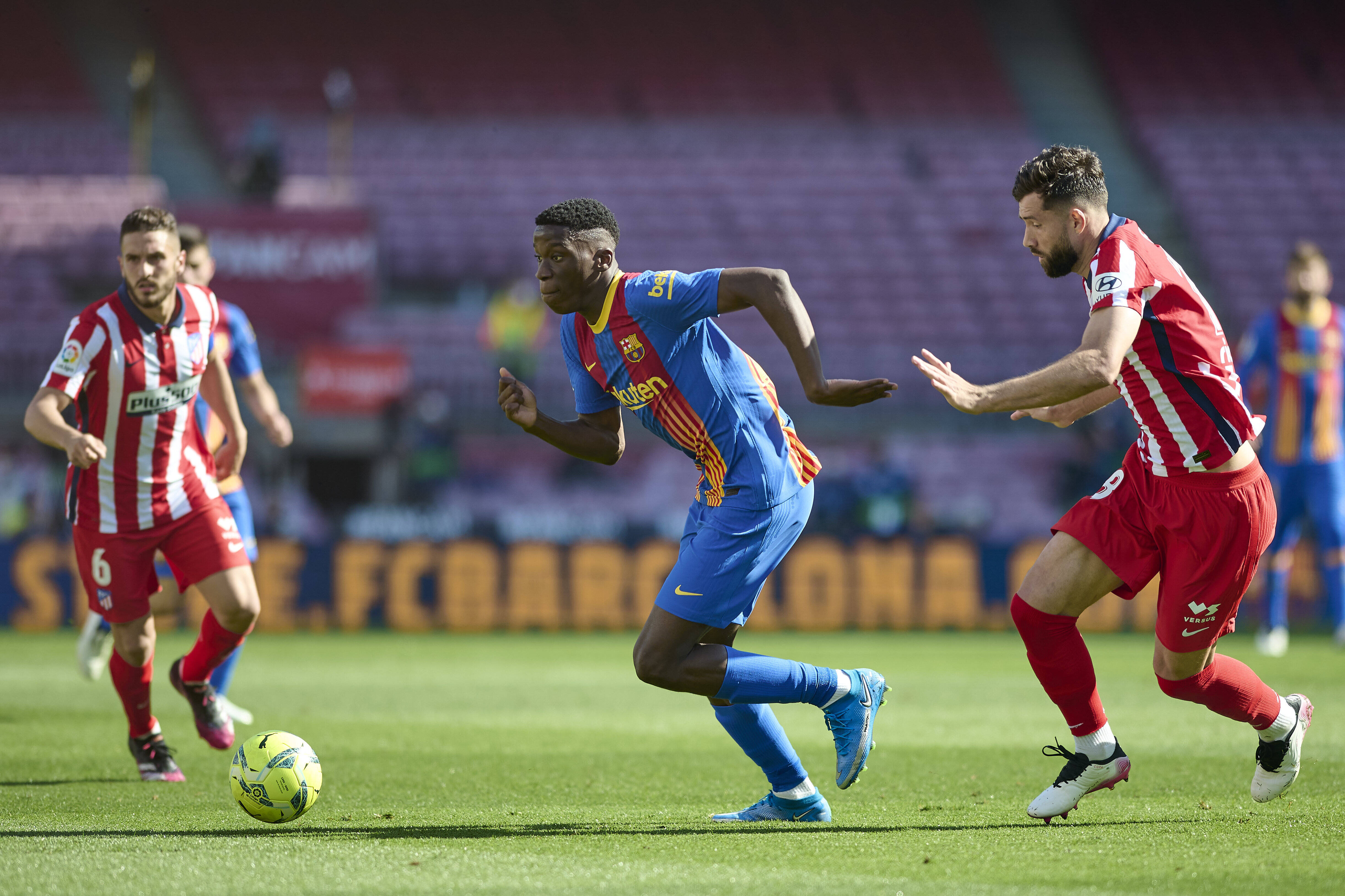 Ilaix Moriba of FC Barcelona