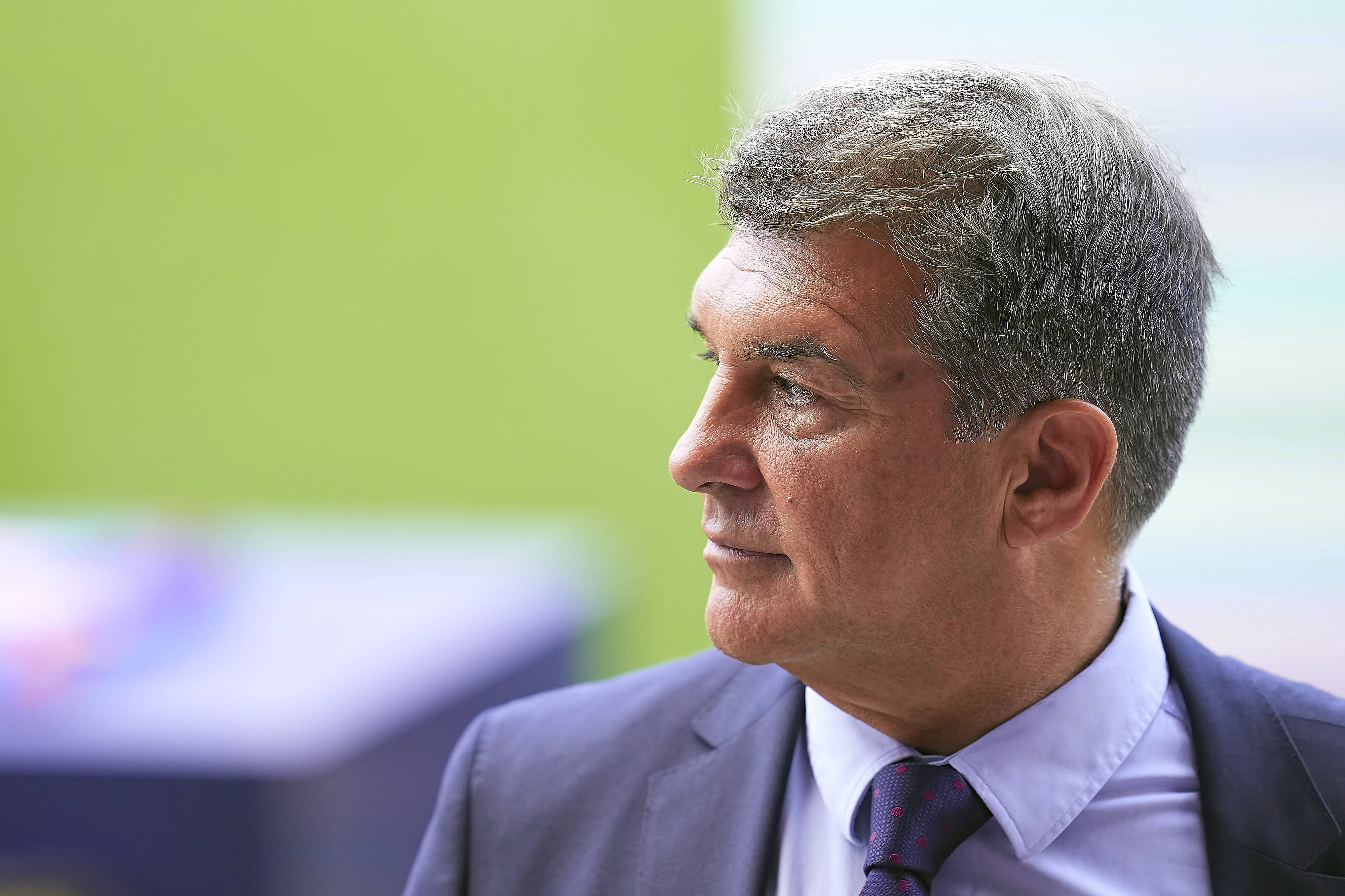 Joan Laporta has been chatting Lionel Messi