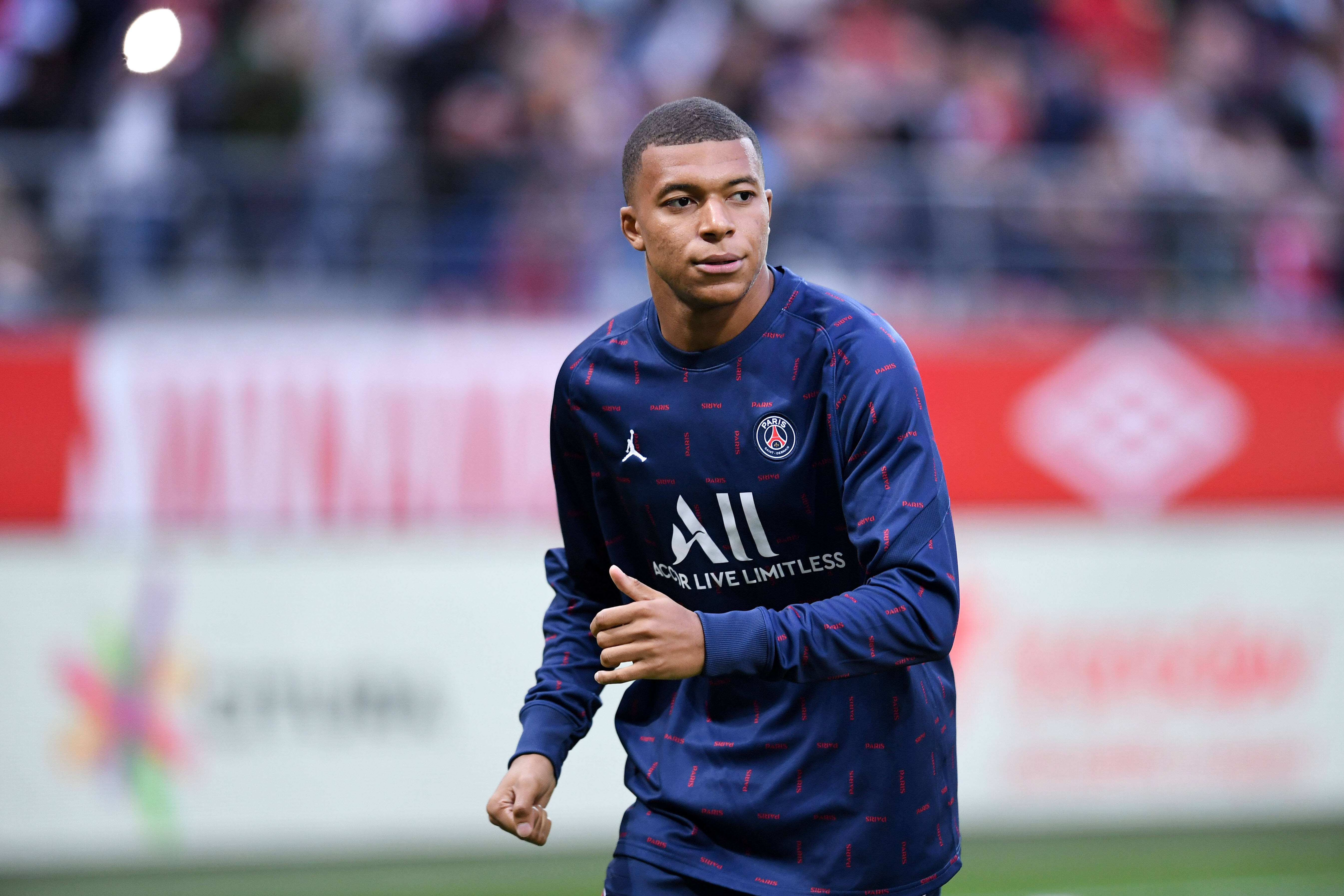 Maillot PSG Domicile 2020-2021 - Nike - Mbappé N°7 - Taille L - Player Issue