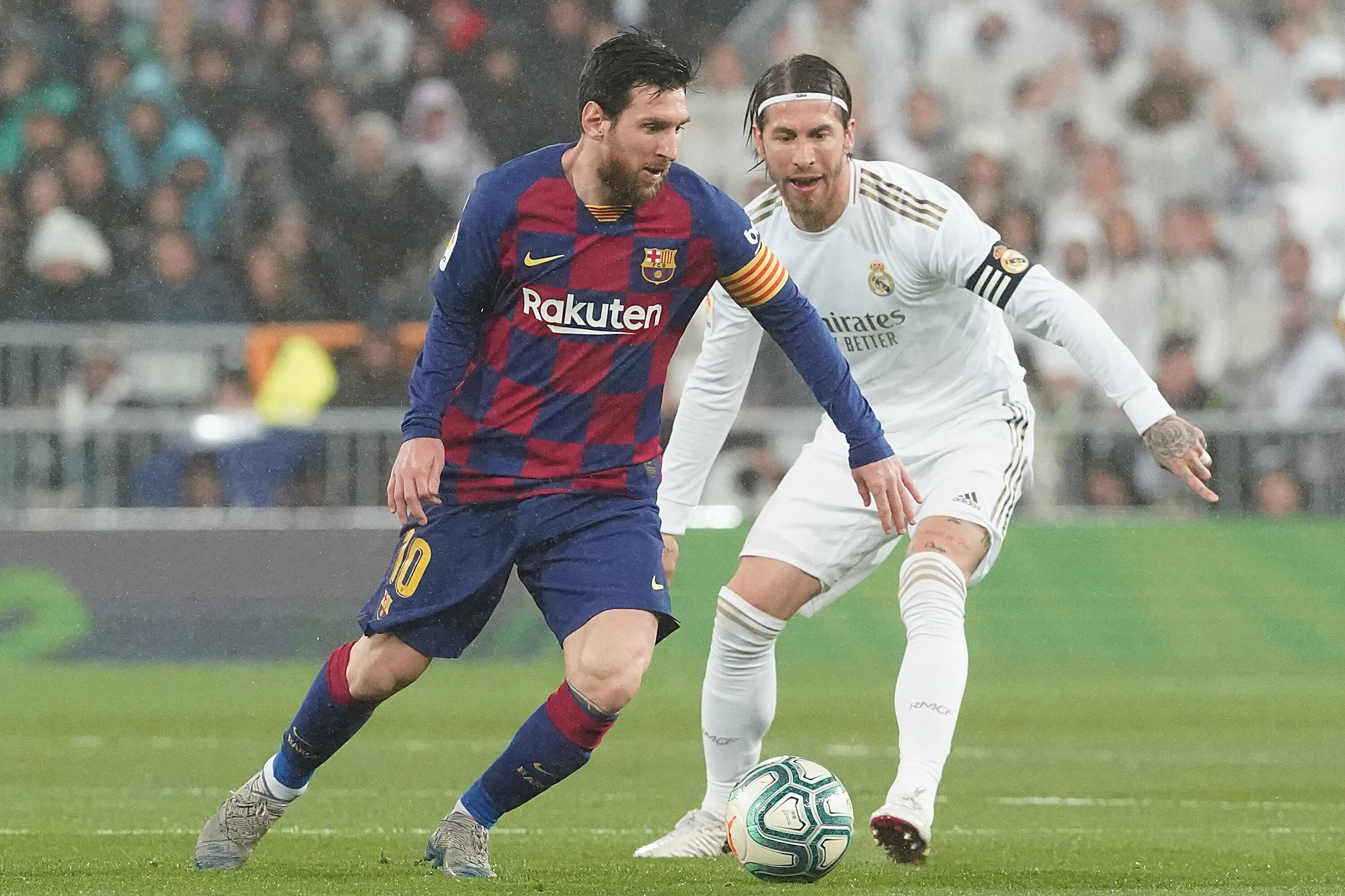 Lionel Messi and Sergio Ramos