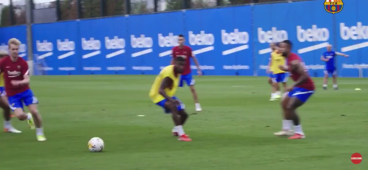 Frenkie de Jong and Ronald Araujo