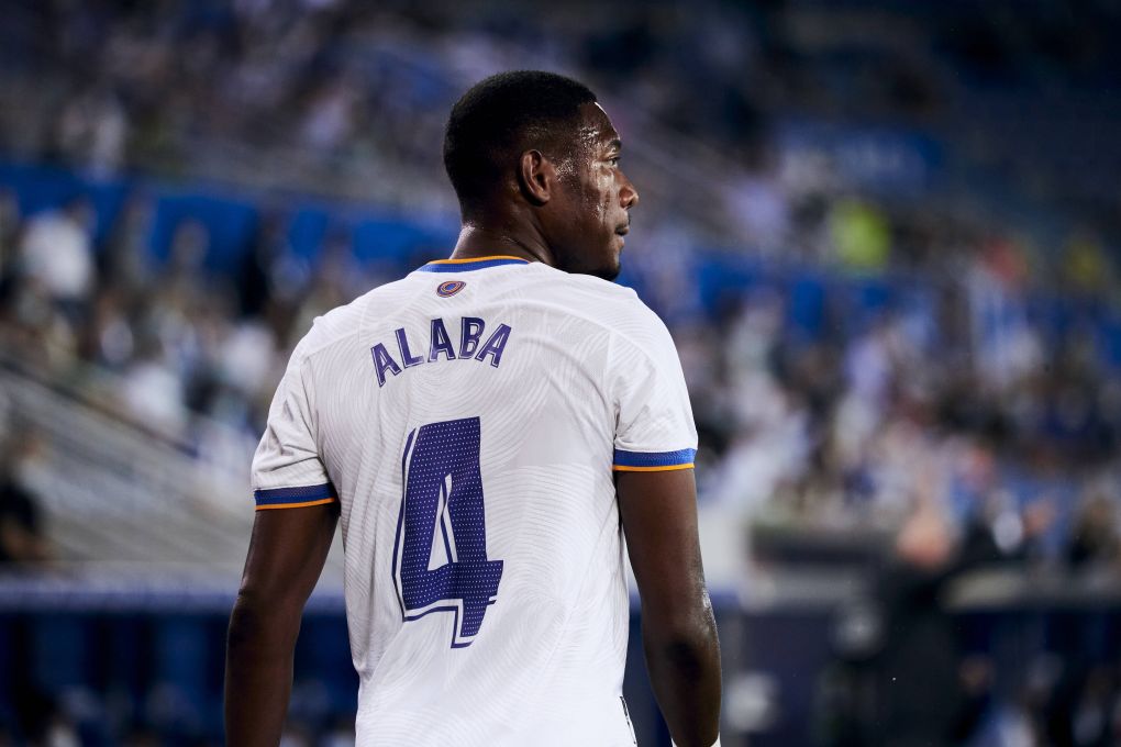 David Alaba of Real Madrid
