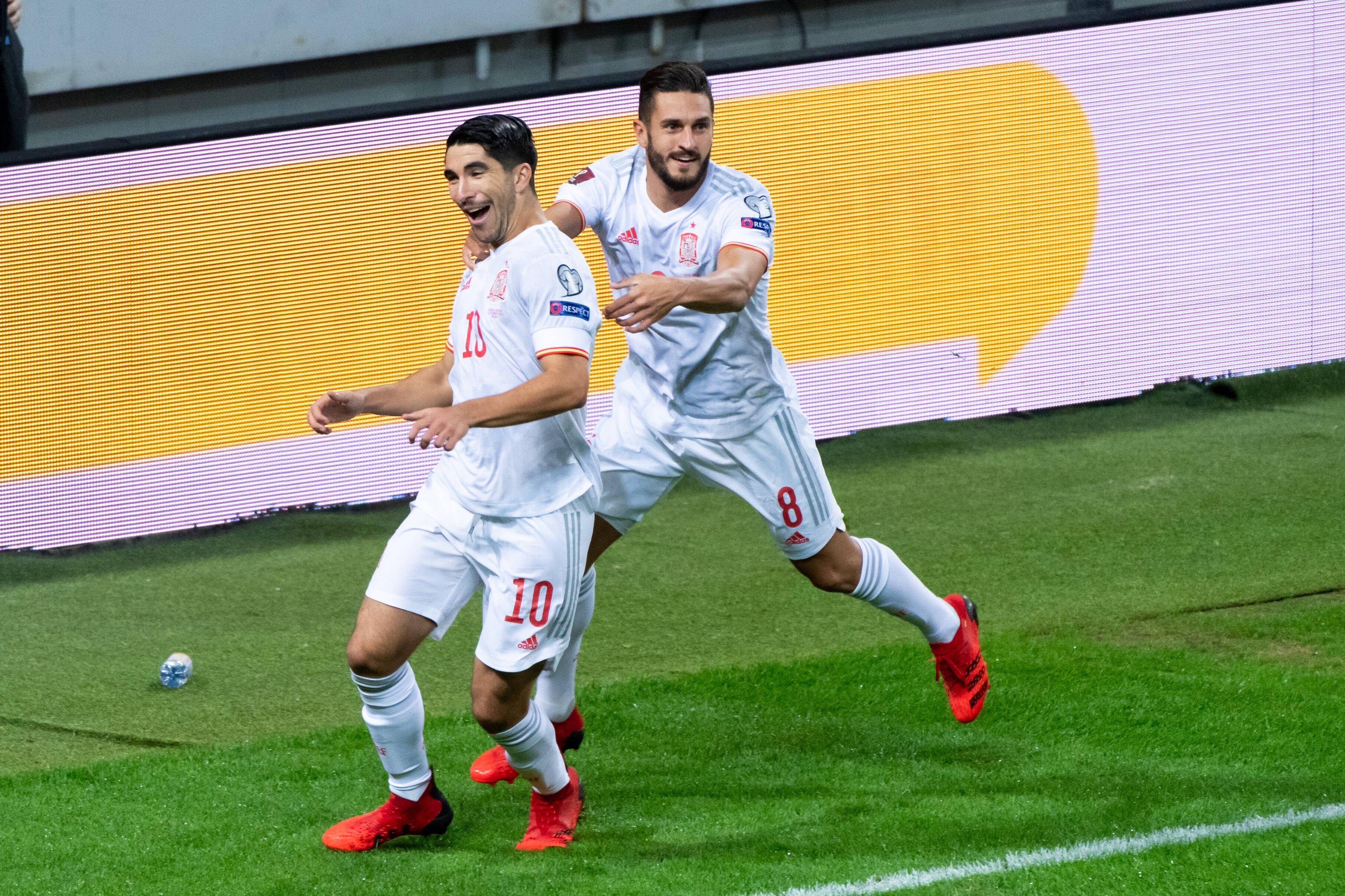 Carlos Soler and Koke
