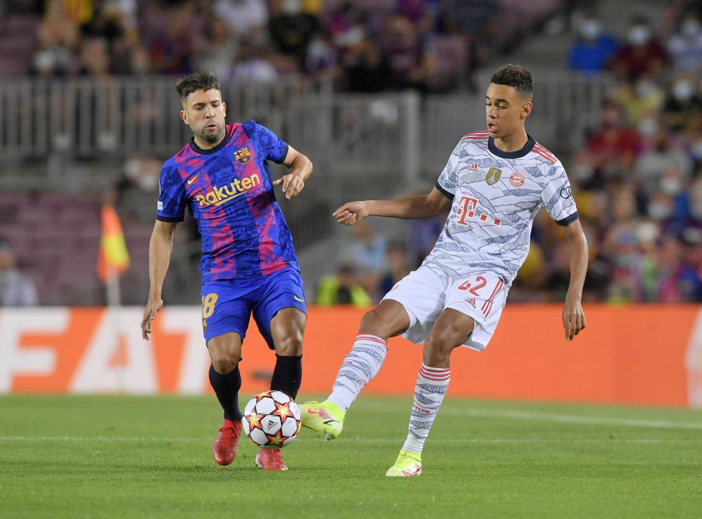 Jordi Alba of Barcelona