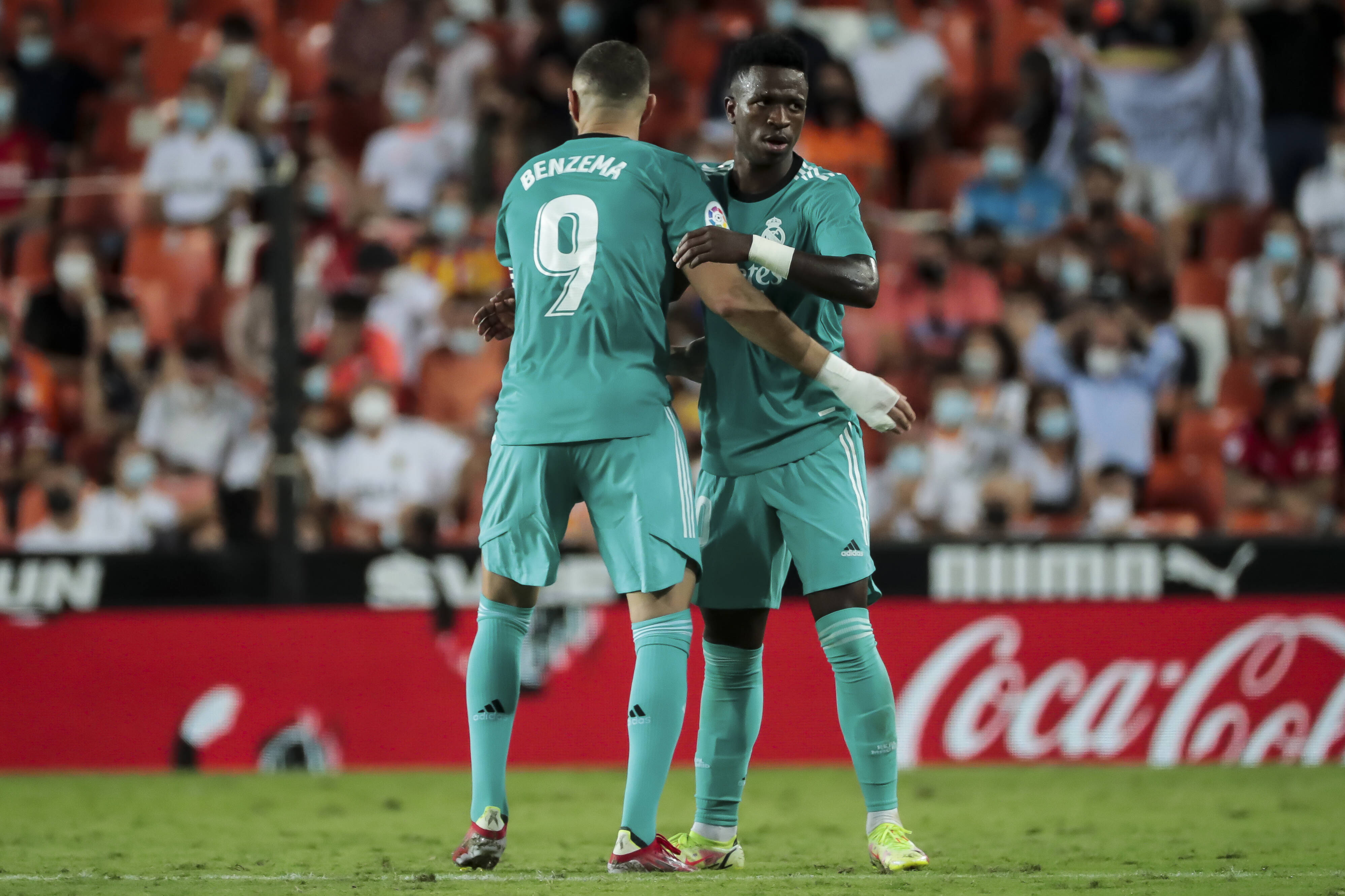 Benzema and Vinicius
