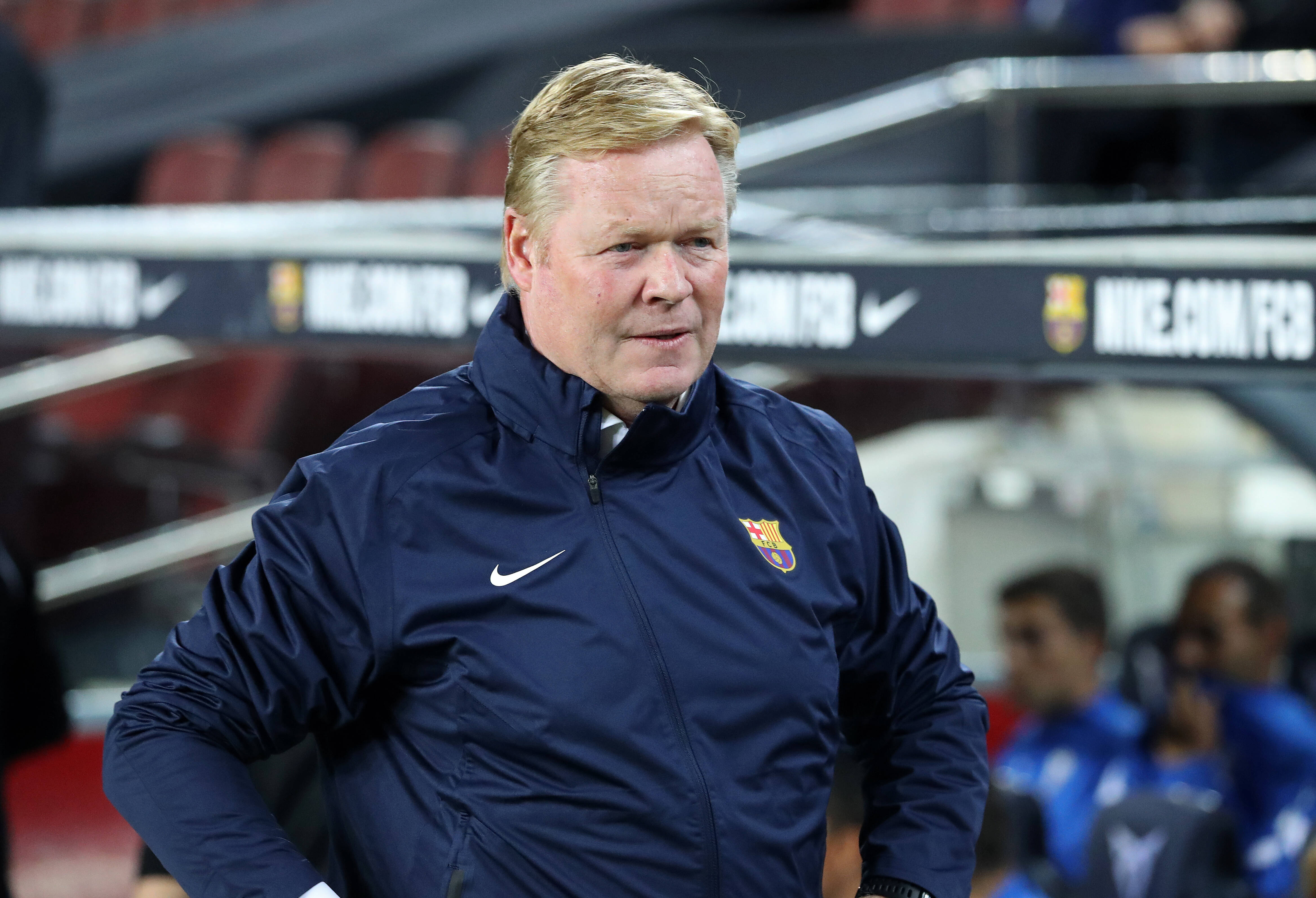 Ronald Koeman hoping for a full house for El Clasico on Sunday afternoon