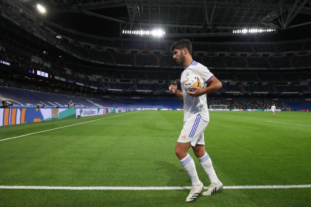 Marco Asensio of Real Madrid