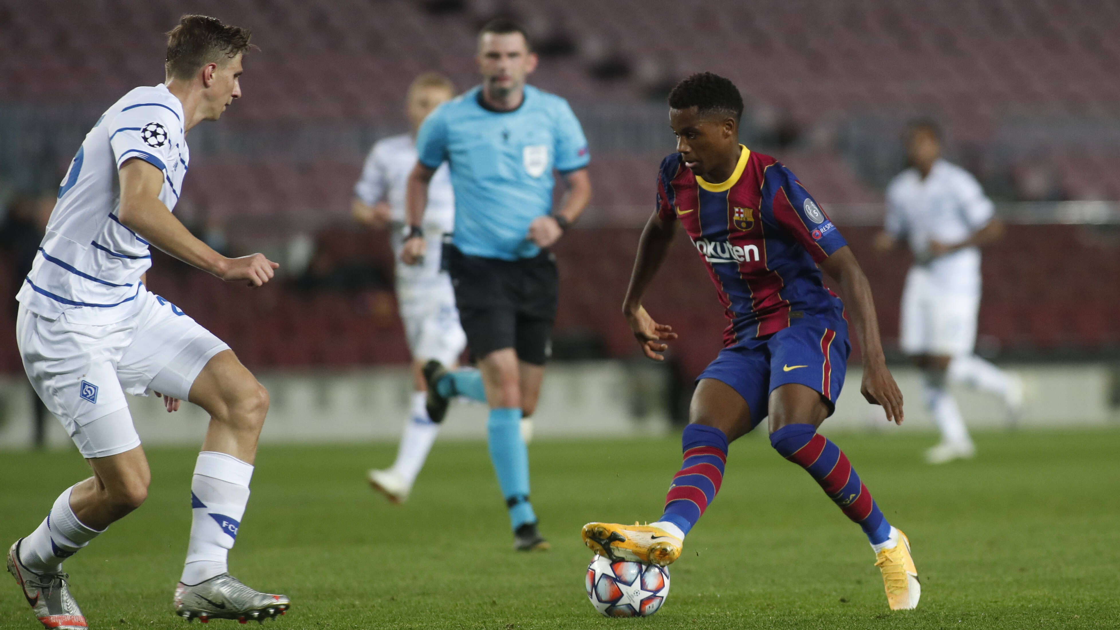 Ansu Fati of FC Barcelona