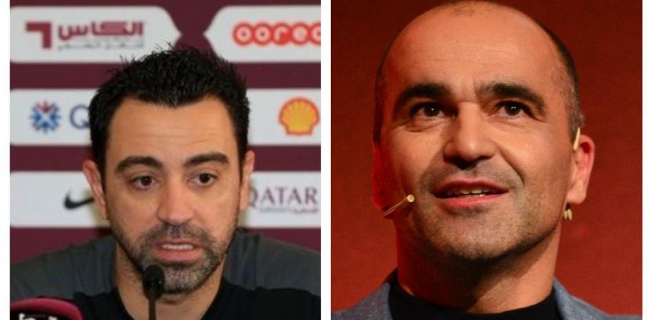 Xavi and Roberto Martinez
