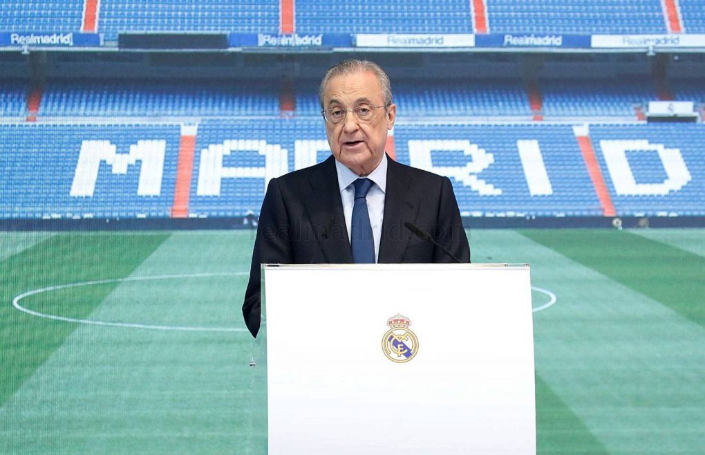Florentino Perez of Real Madrid