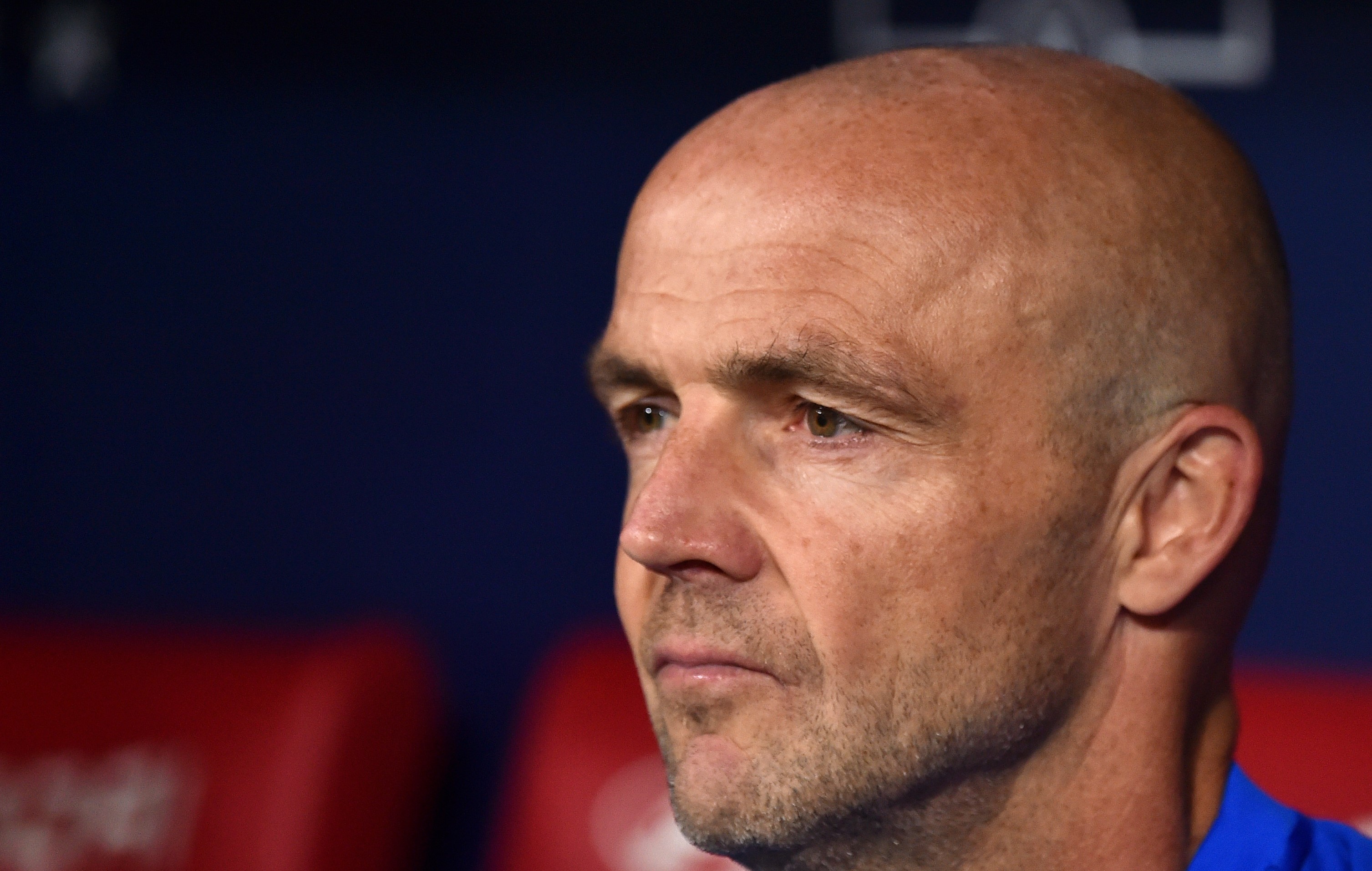 Alfred Schreuder is not happy about Pedri