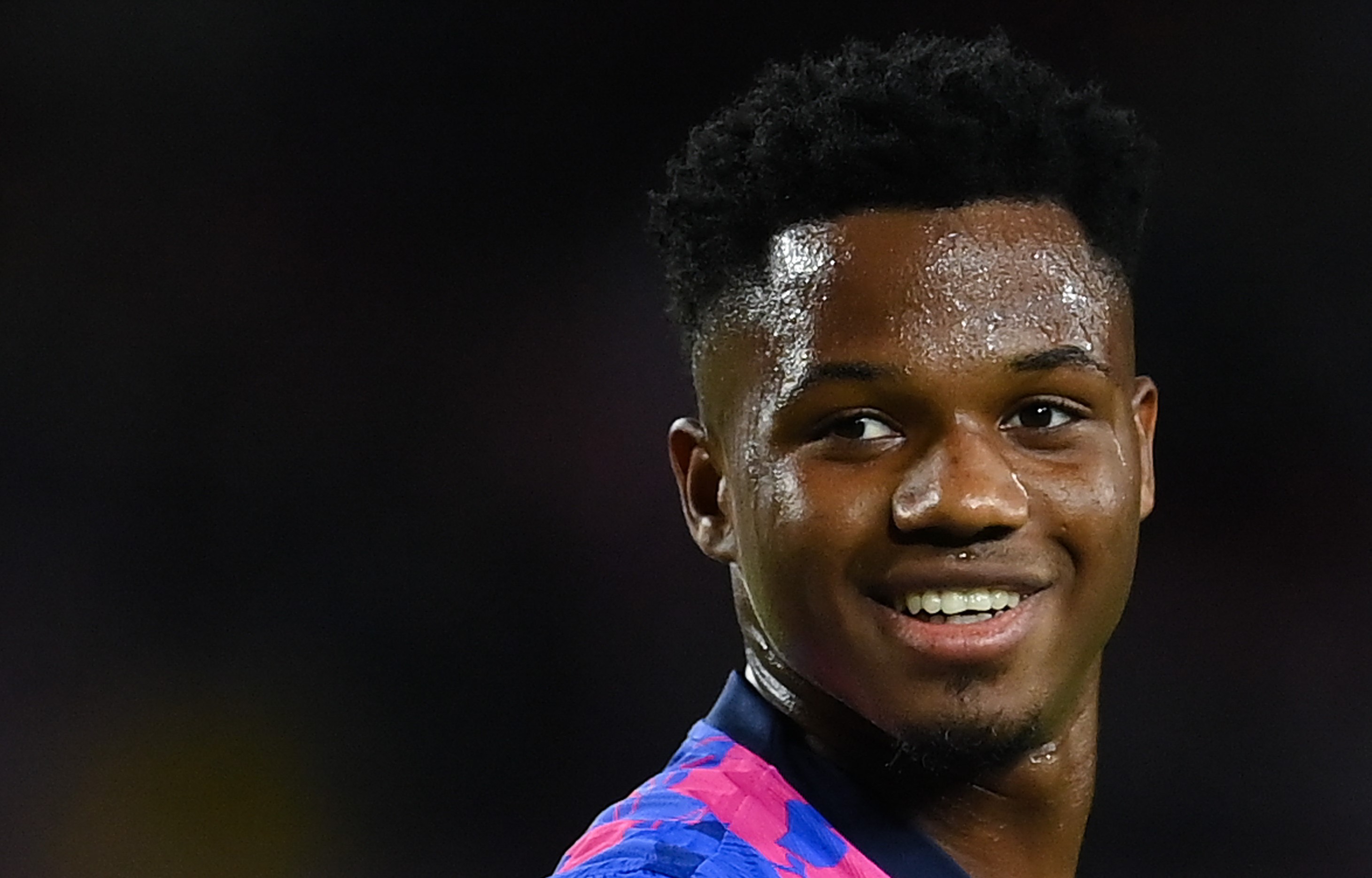 Ansu Fati of FC Barcelona