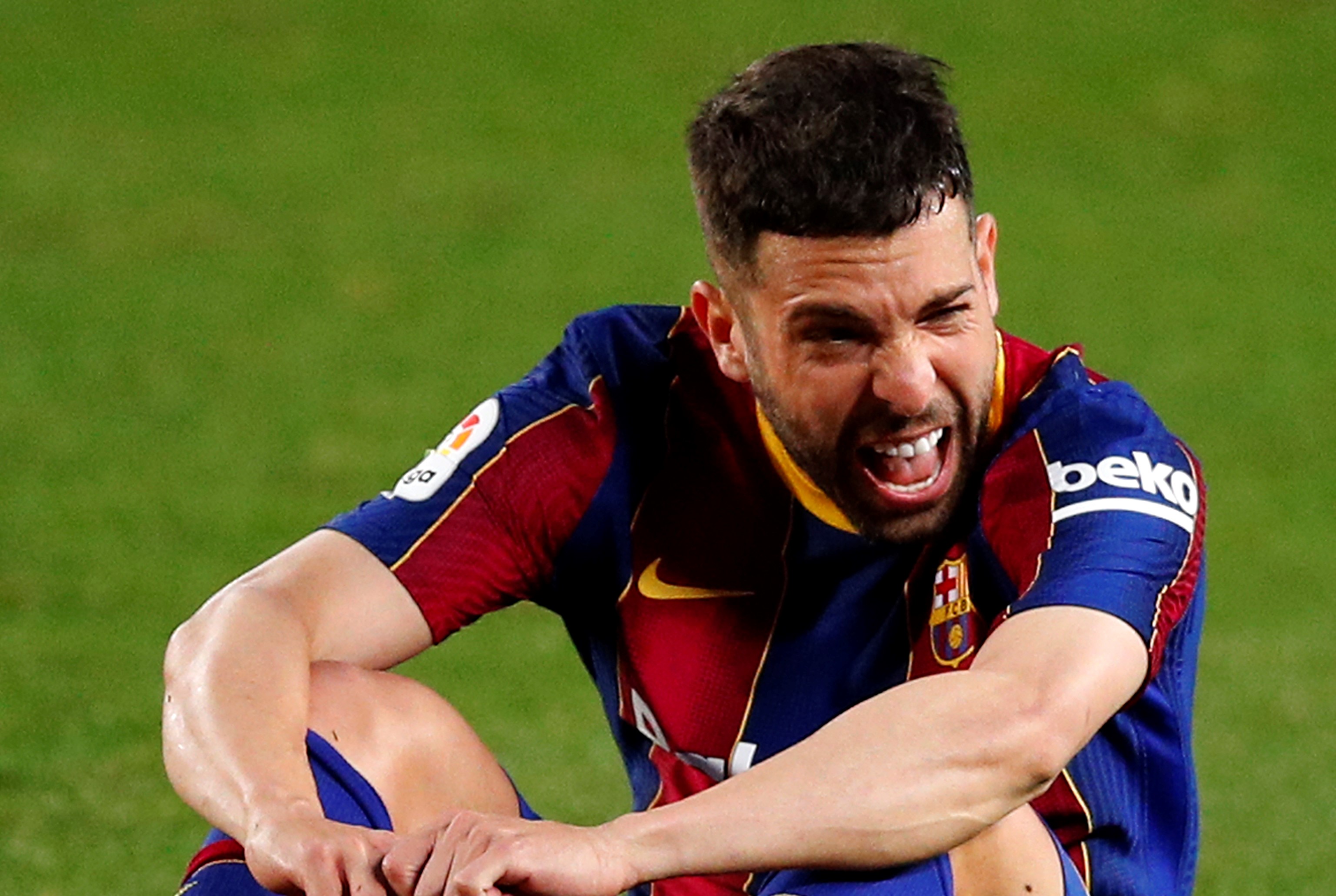 Jordi Alba of FC Barcelona