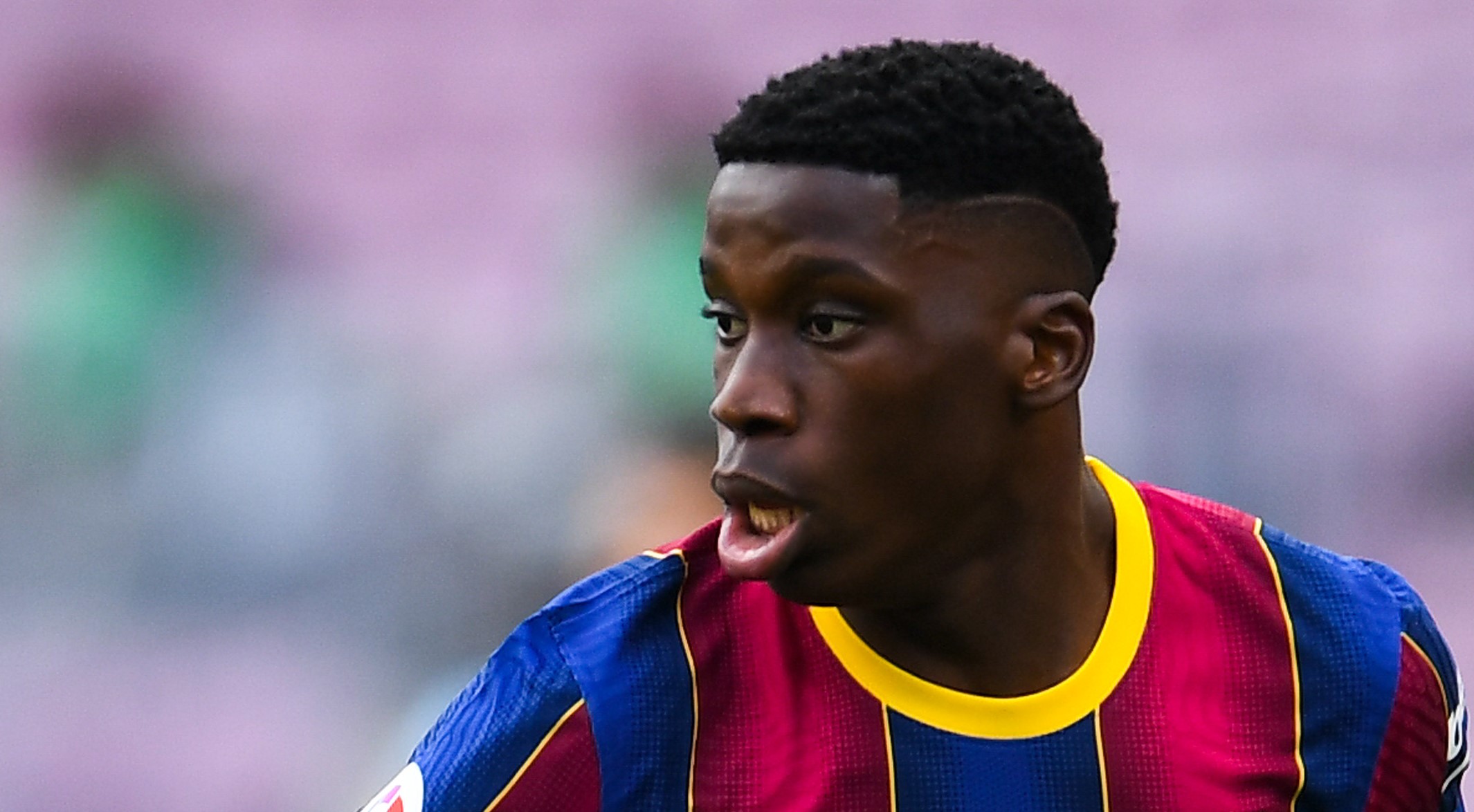 Ilaix Moriba of FC Barcelona