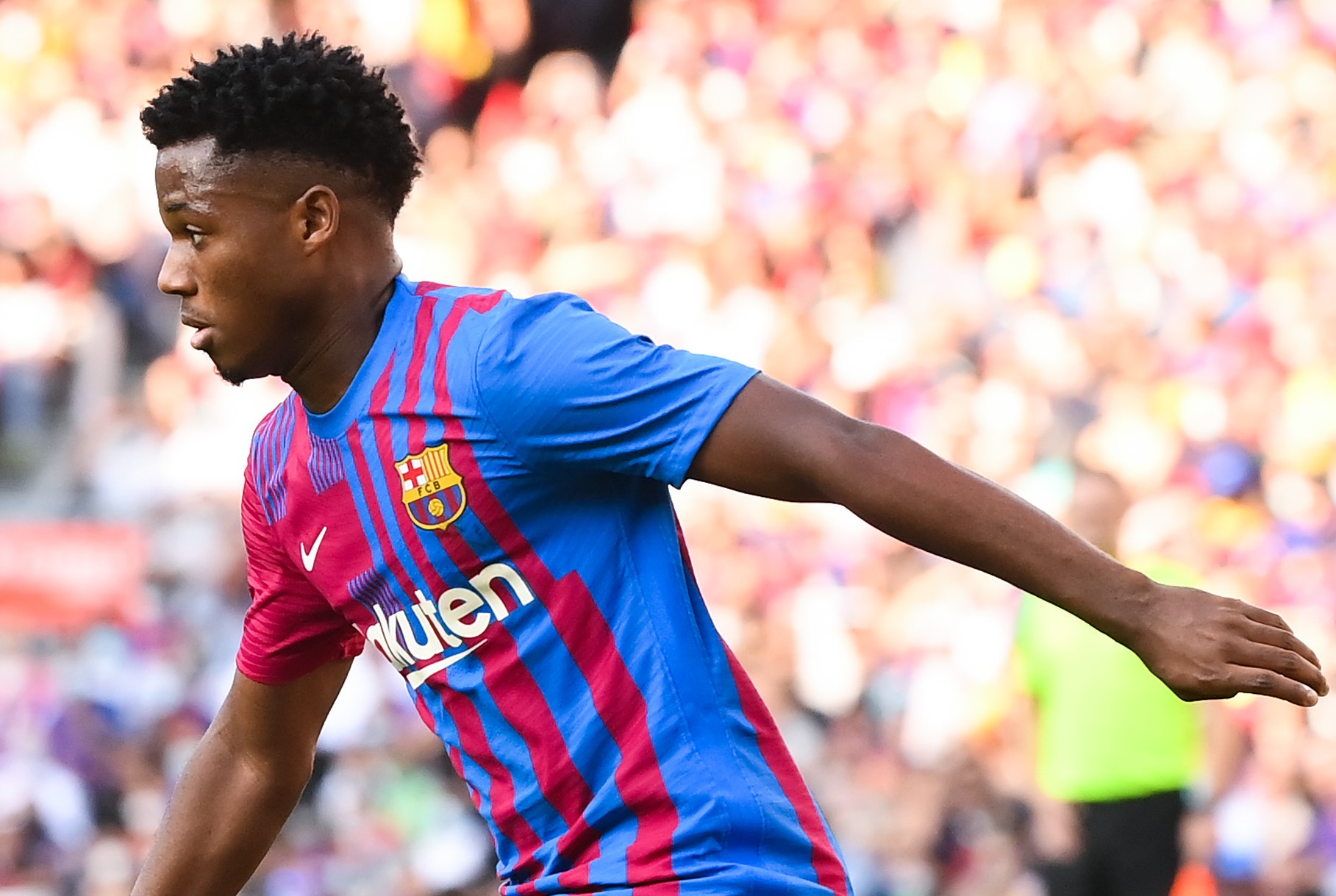 Ansu Fati of FC Barcelona