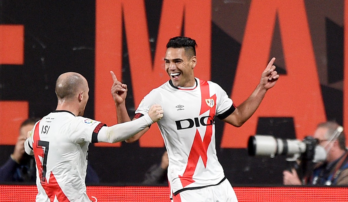 Radamel Falcao of Rayo Vallecano