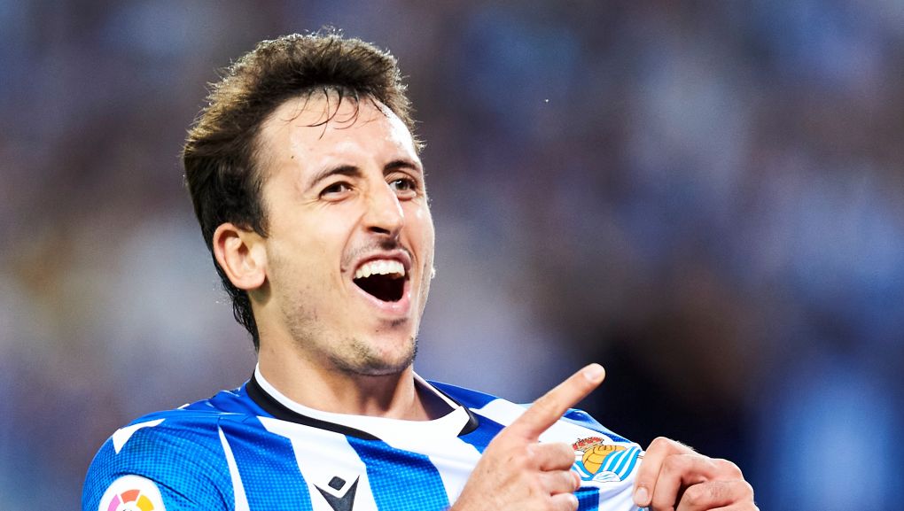 Mikel Oyarzabal of Real Sociedad