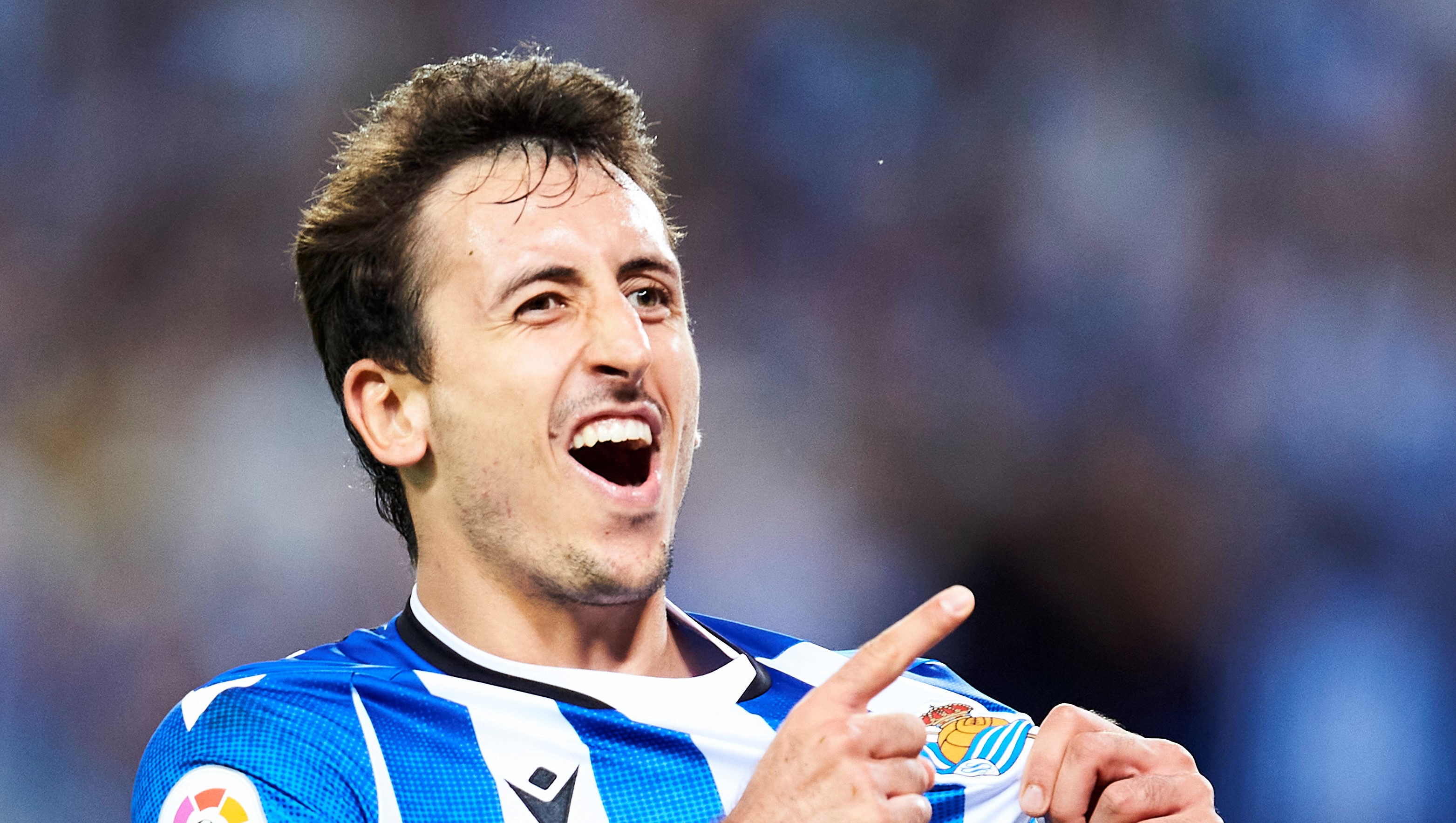 Mikel Oyarzabal of Real Sociedad
