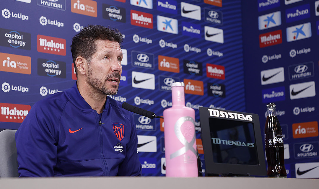 Diego Simeone of Atletico Madrid