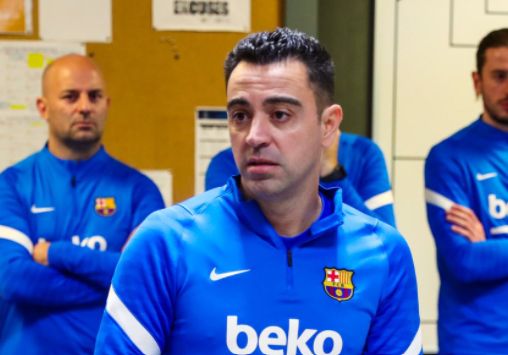 Xavi Hernandez of FC Barcelona