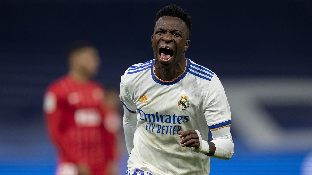 Vinicius Junior of Real Madrid