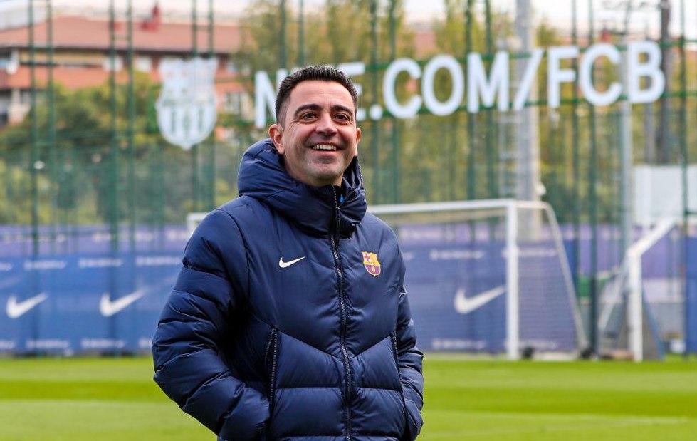 Xavi already making his presence felt on day one of his Barcelona reign