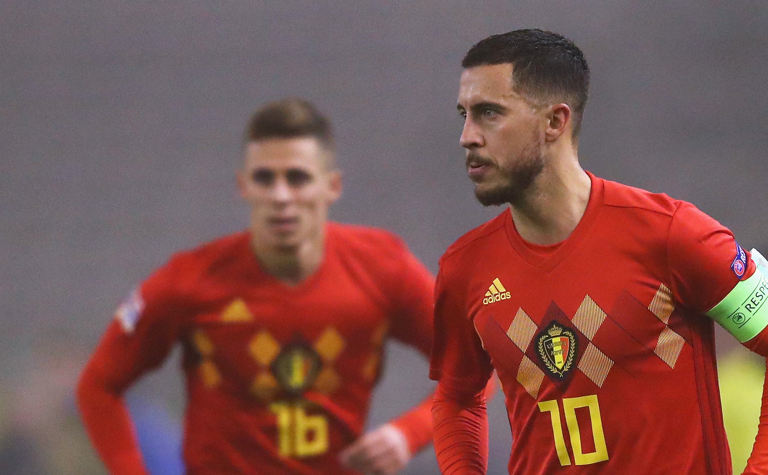 Eden and Thorgan Hazard