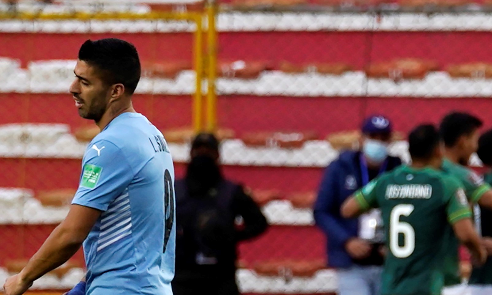 Luis Suarez of Uruguay