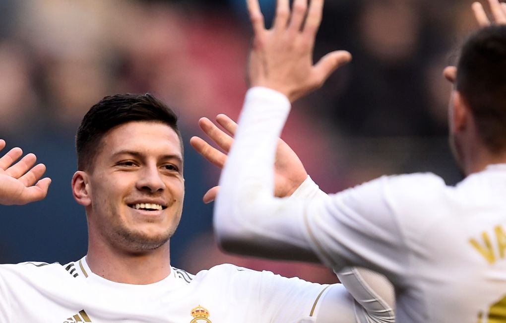Luka Jovic of Real Madrid