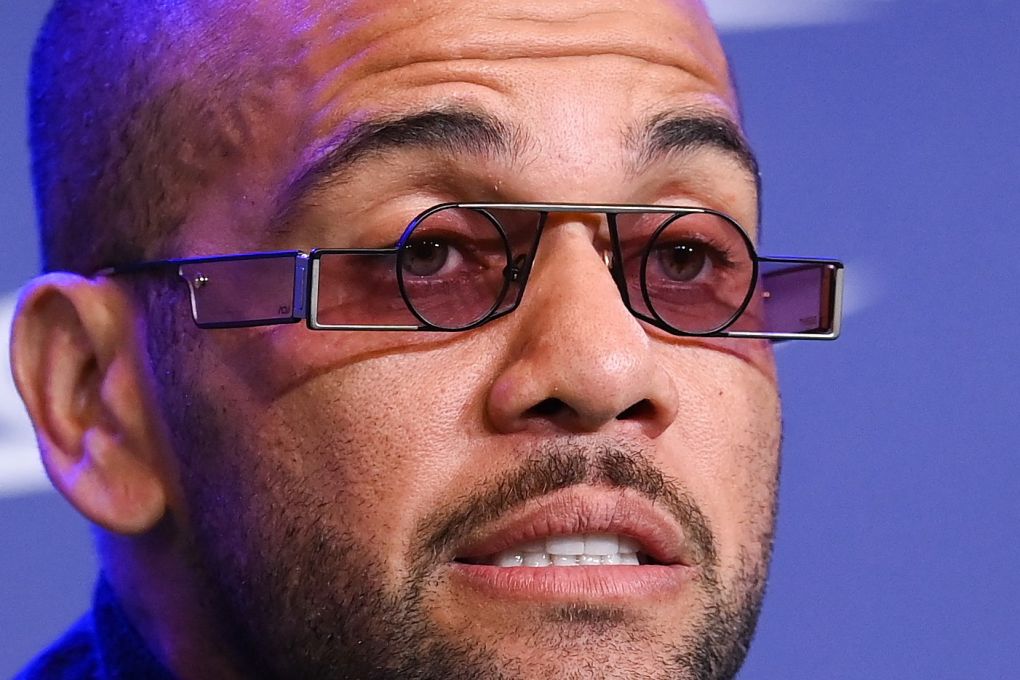 Dani Alves of FC Barcelona
