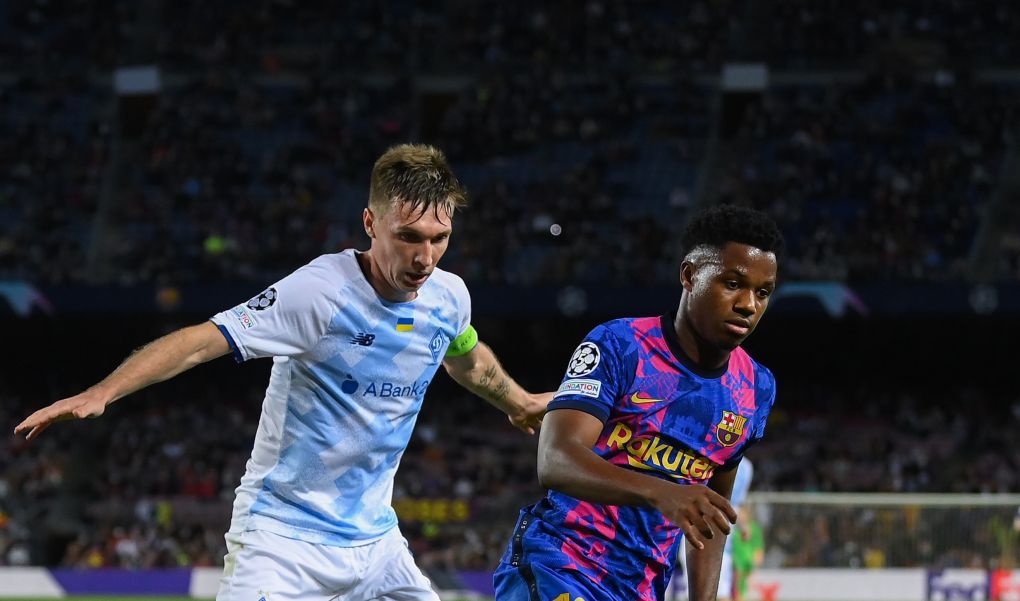 Ansu Fati of FC Barcelona