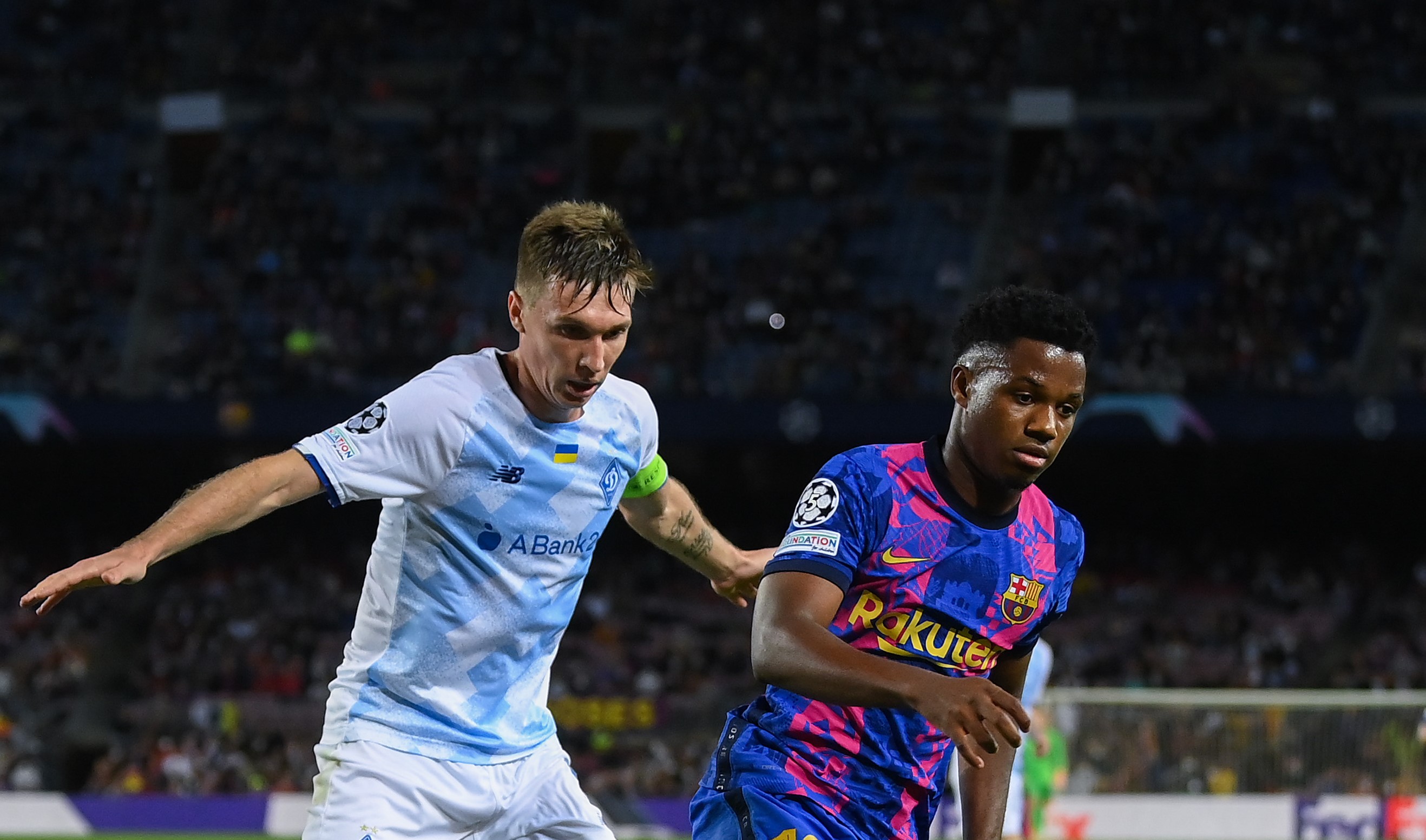 Ansu Fati of FC Barcelona