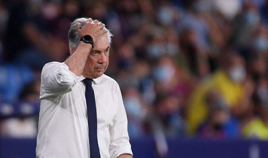 Carlo Ancelotti of Real Madrid