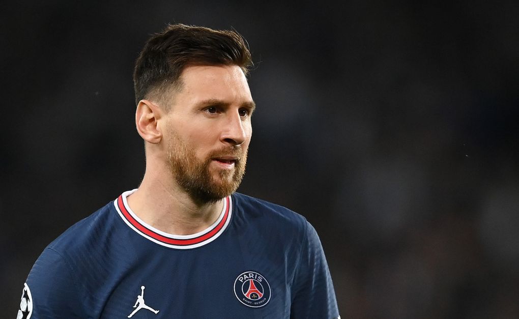 Lionel Messi of PSG