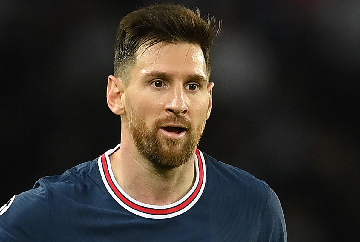 Lionel Messi of PSG