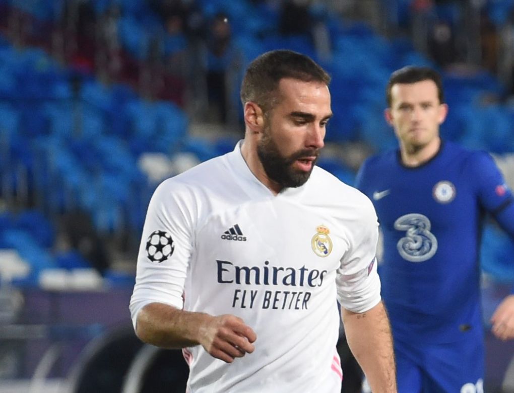 Dani Carvajal of Real Madrid