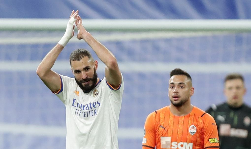 Karim Benzema of Real Madrid