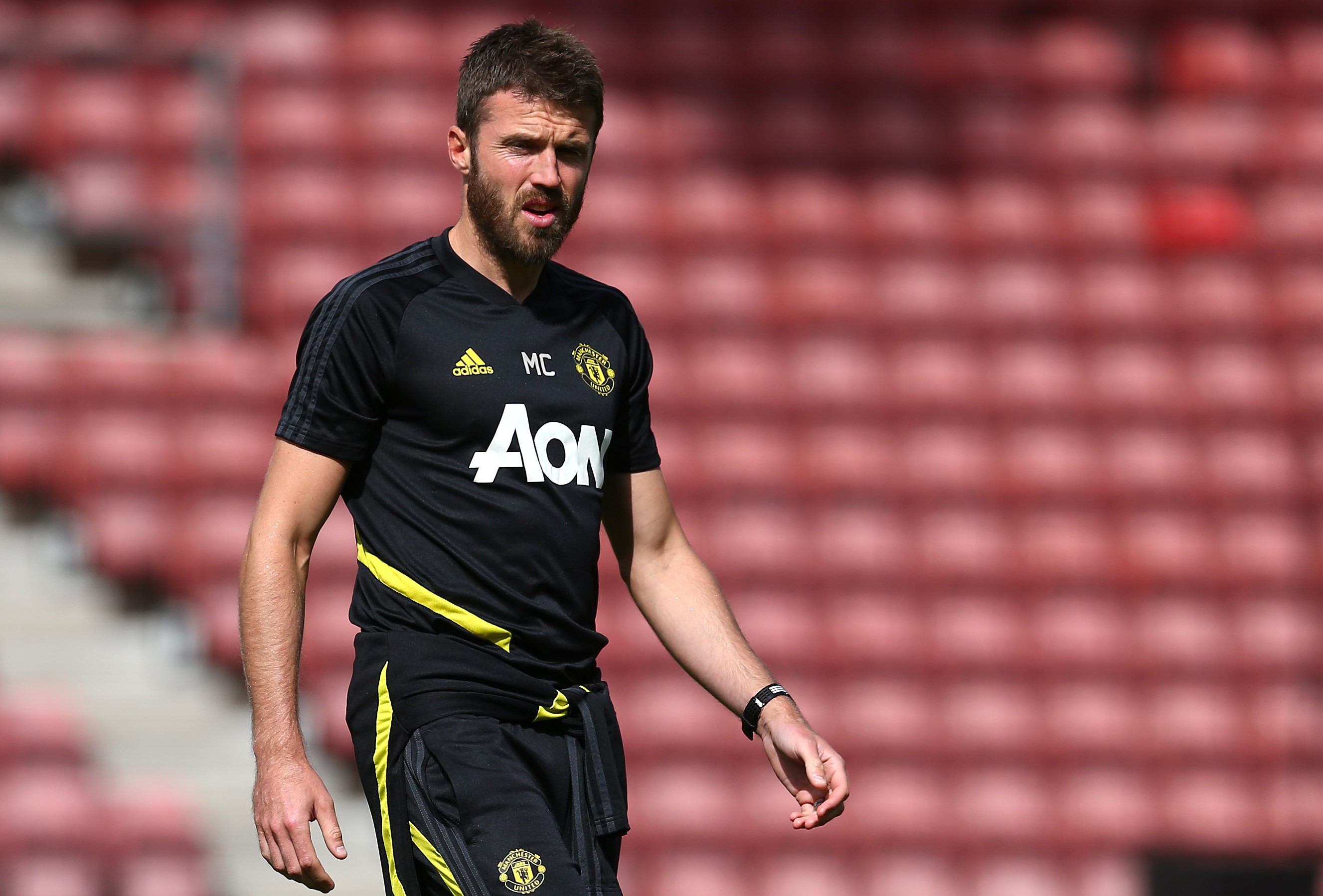 Michael Carrick of Man Utd