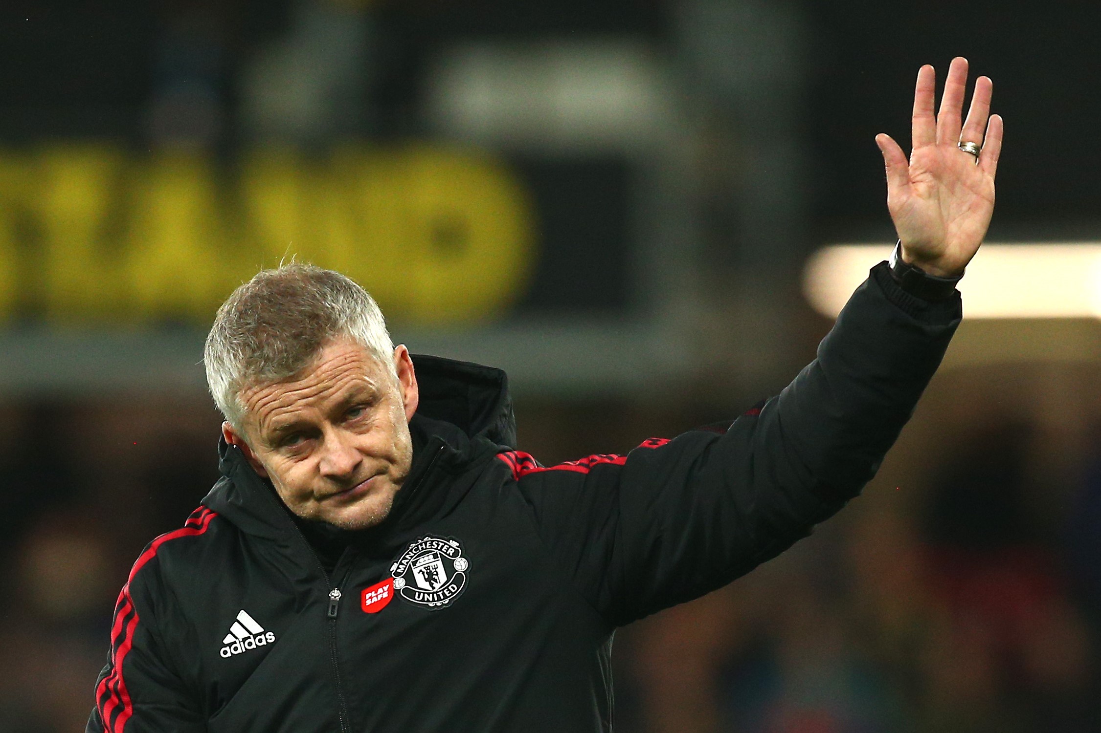 Ole Gunnar Solskjaer of Man Utd