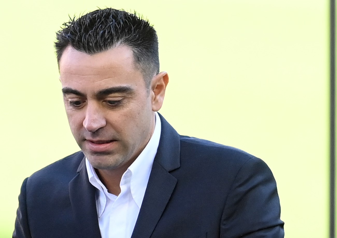 Xavi Hernandez of FC Barcelona