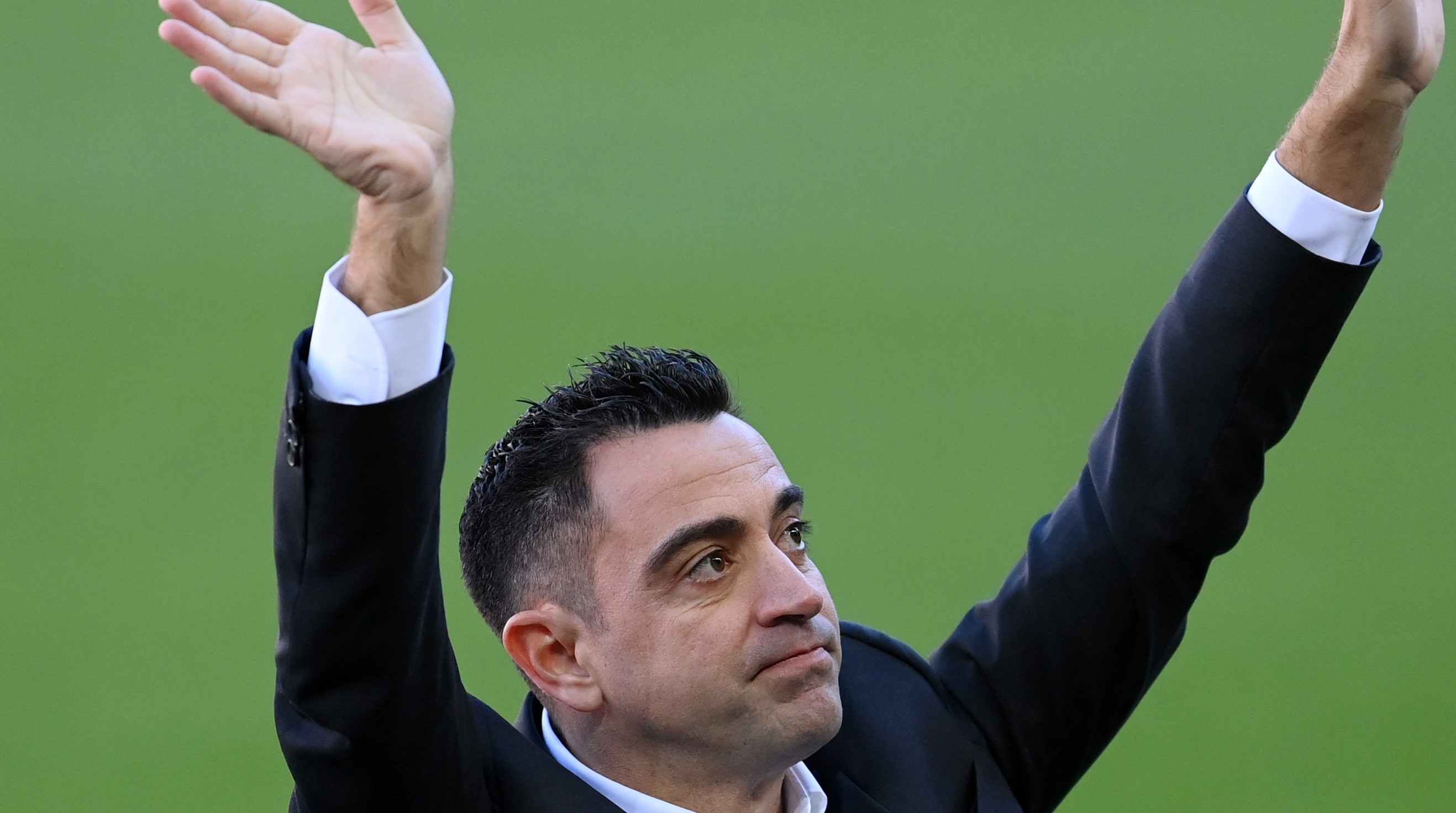 Xavi Hernandez of FC Barcelona