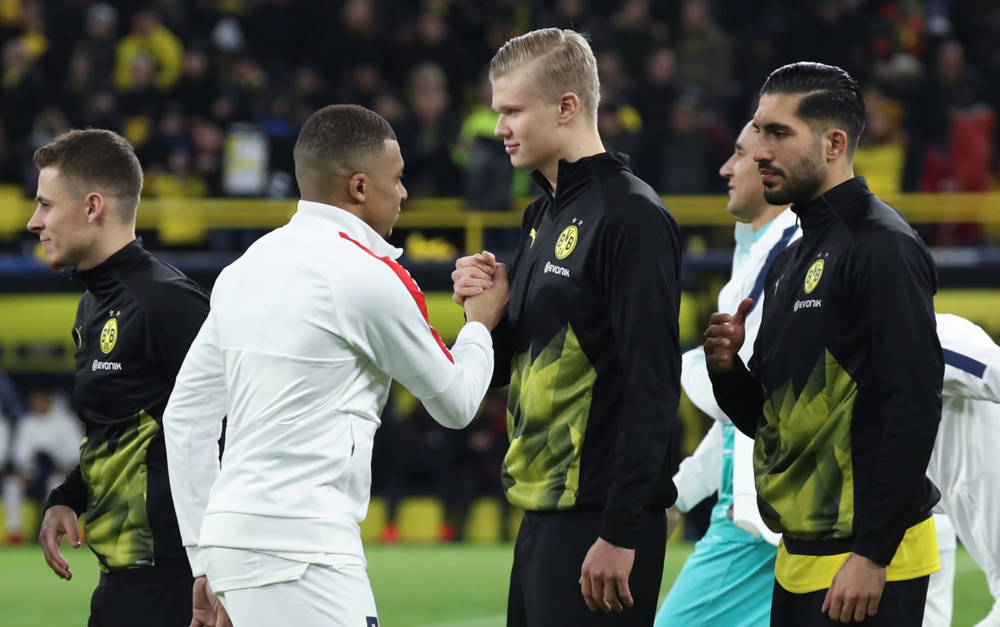Kylian Mbappe and