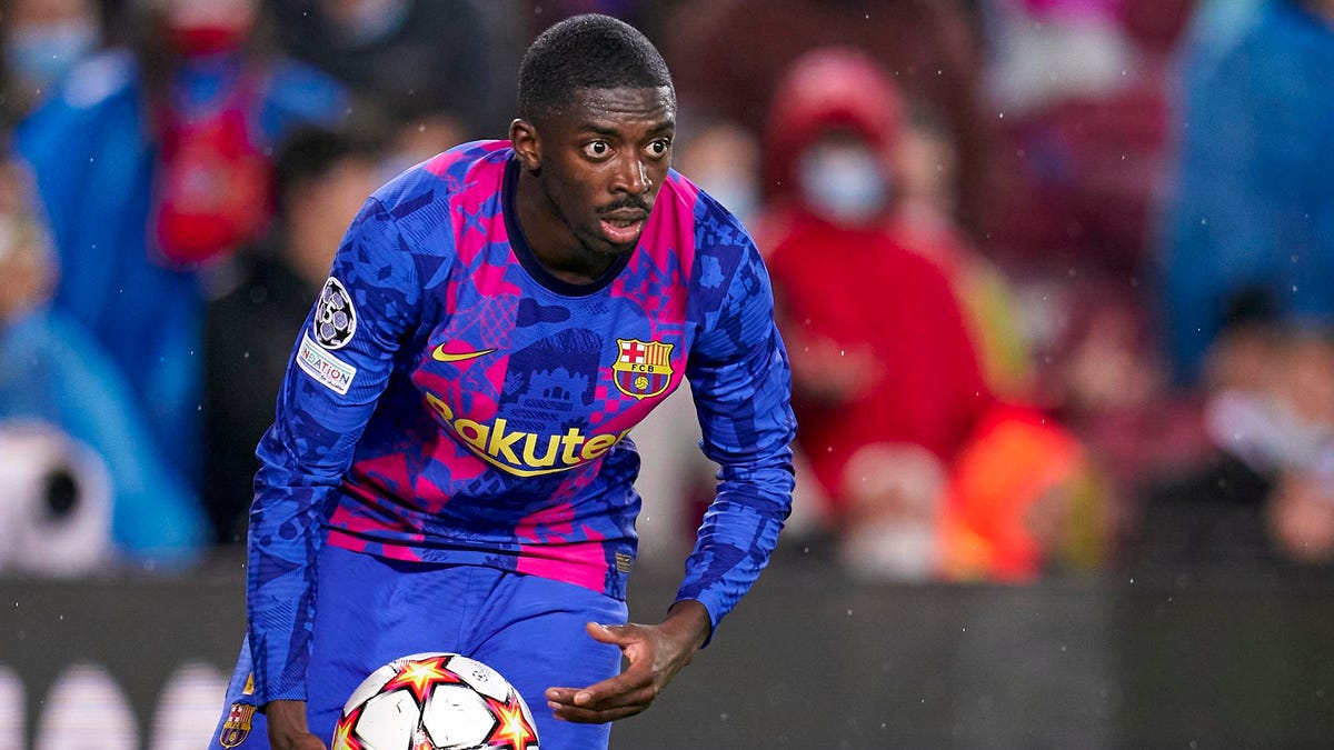 Ousmane Dembélé of Barcelona