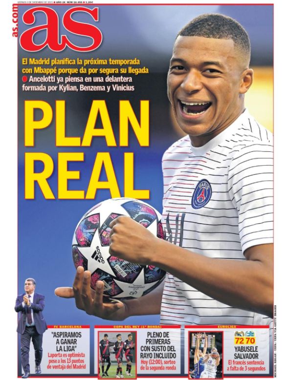 Real Madrid Kylian Mbappe