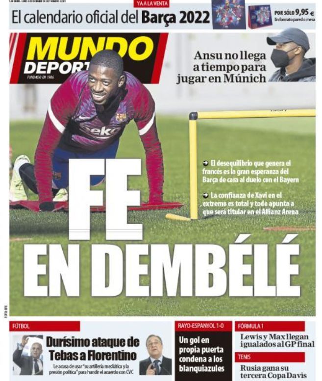 Mundo Deportivo Ousmane Dembélé