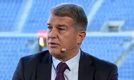 Joan Laporta of FC Barcelona