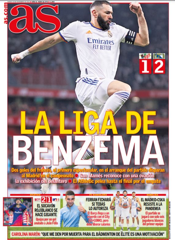 Diario AS Karim Benzema